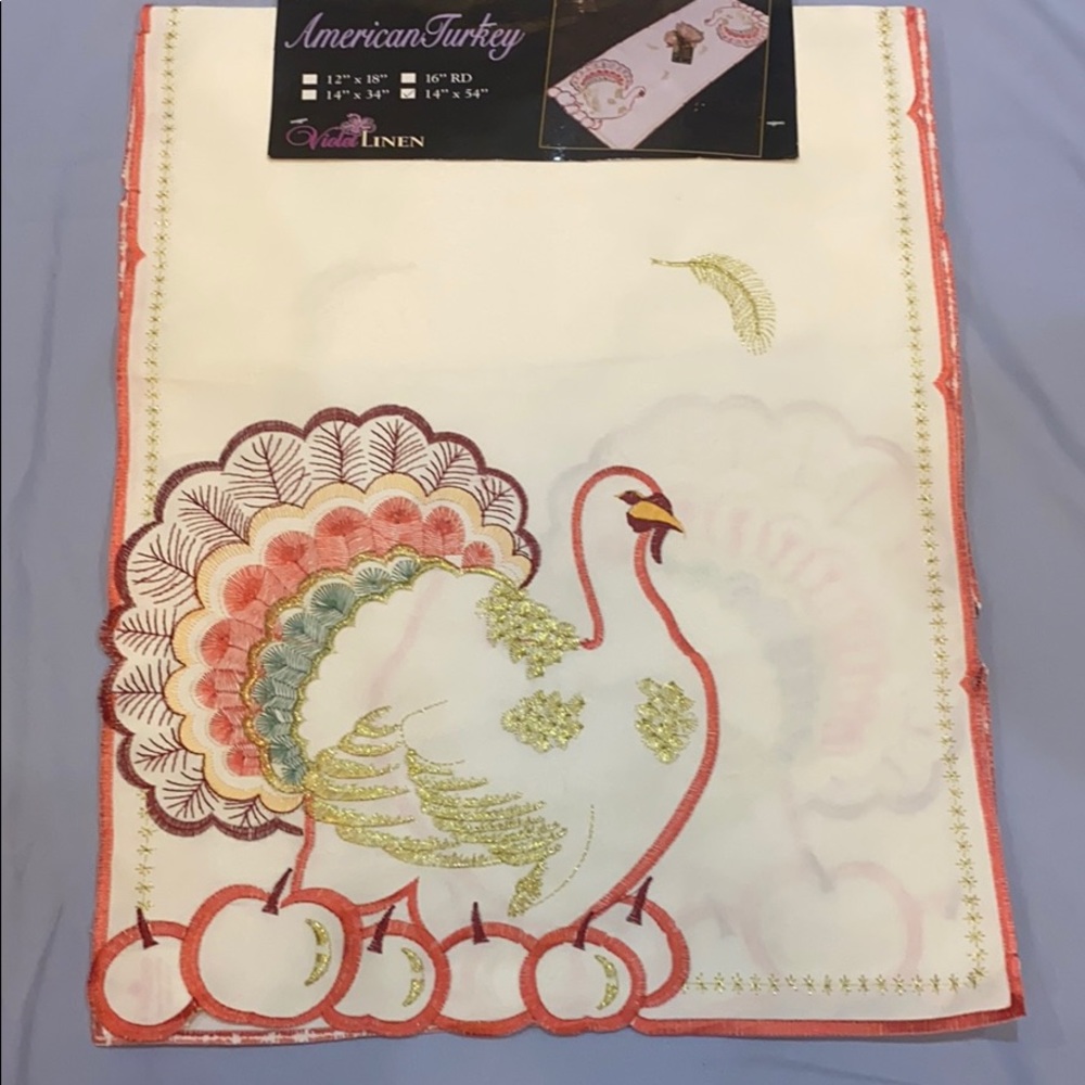 American Turkey Table Runner